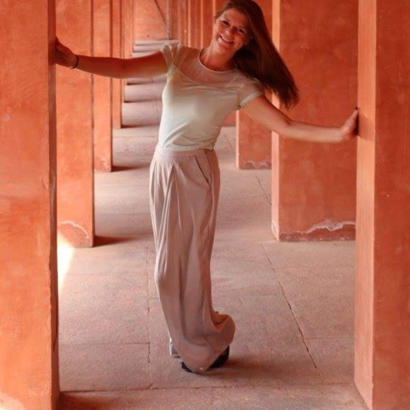 High waisted gaucho pants - Picture 6 of 11